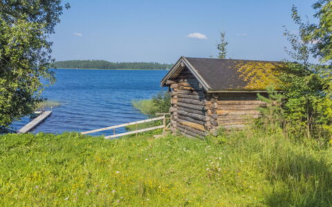 Karjalan Kelohuvila: Wood, Snow, Winter, Cottage, Freezing, Home, Log Cabin, Larch, Siding