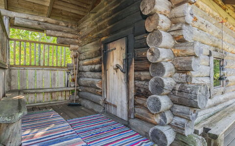 Karjalan Kelohuvila: Wood, Snow, Winter, Cottage, Freezing, Home, Log Cabin, Larch, Siding