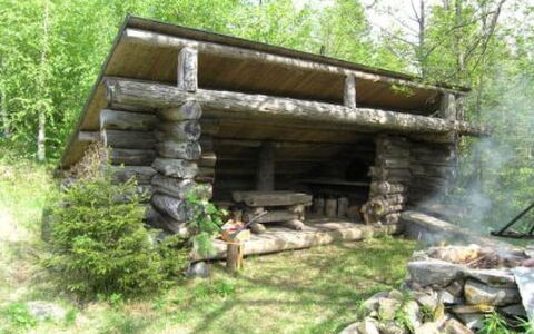 Vaaran Loma-Asunto: Wood, Cottage, Log Cabin, Forest, Shed, Garden Buildings, Larch, Woodland, Wood Stain