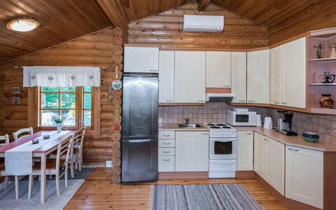 Kiimalammi: Wood, Porch, Furniture, Hardwood, Deck, Wood Flooring, Wood Stain, Plank, Outdoor Furniture, Mountain Range