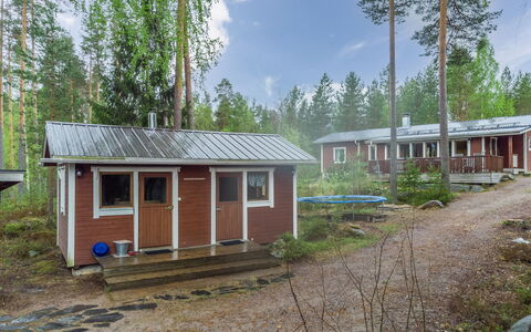 Kaakonnokka: Wood, Cottage, Log Cabin, Forest, Shed, Garden Buildings, Larch, Woodland, Wood Stain