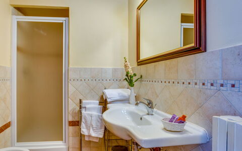 Zen: Mirror, Tap, Plumbing Fixture, Sink, Plant, Property, Bathroom Sink, Photograph, Bathroom, Purple
