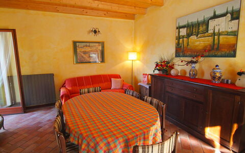 Casa Mulino: Room, Furniture, Property, Building, Interior Design, Bedroom, Ceiling, Real Estate, Table, Bed