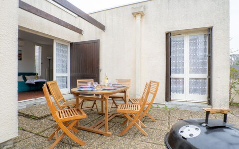 Grau Village: Table, Furniture, Property, Plant, Chair, Window, Shade, Wood, Interior Design, Outdoor Furniture