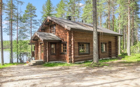 Karpalo: Wood, Cottage, House, Home, Log Cabin, Roof, Siding, Garden Buildings, Larch, Woodland