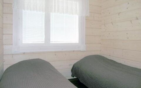 Syvälahti: Wood, Floor, Flooring, Room, Ceiling, Bedroom, Hardwood, Window Covering, Wood Stain, Plank