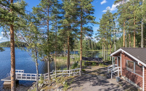 Unnukkamaja: Cottage, House, Home, Garden Buildings, Siding, Log Cabin, Farmhouse, Estate, Shed, Yard