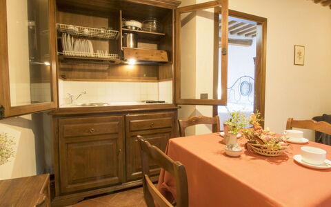 Perugia 250: Room, Furniture, Property, Interior Design, Cabinetry, Building, Countertop, Kitchen, Dining Room, House