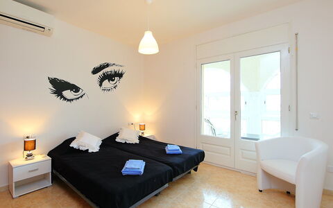 Requesens: Room, Bedroom, Property, Furniture, Interior Design, Wall, Bed, Floor, Building, Real Estate