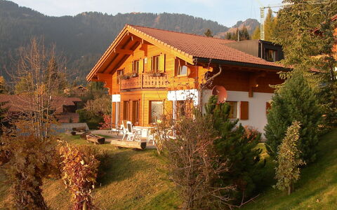 Chalet Petit Pont: House, Home, Property, Mountain Village, Natural Landscape, Real Estate, Building, Estate, Cottage, Roof