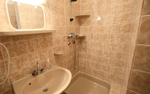 Daisy 2: Bathroom, Property, Room, Tile, Wall, Interior Design, Architecture, Plumbing Fixture, Tap, Bathtub