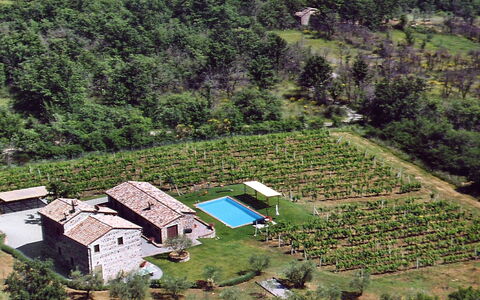 Val D'Orcia: Hill Station, Natural Landscape, Mountain Village, Rural Area, Human Settlement, Landscape, Village, House, Bird'S-Eye View, Tree