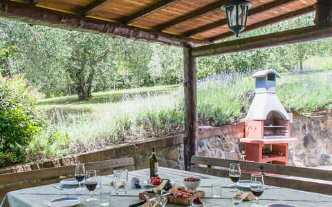 Val D'Orcia: Property, House, Room, Cottage, Building, Backyard, Real Estate, Home, Estate, Interior Design