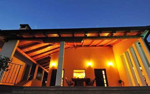 Vesna: Lighting, Home, Property, Sky, House, Real Estate, Pergola, Building, Architecture, Roof