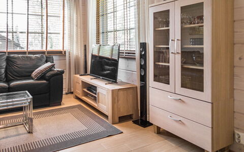 Villa Illi: Furniture, Interior Design, Flooring, Floor, Wood, Room, Wood Flooring, Home, Lighting, Apartment