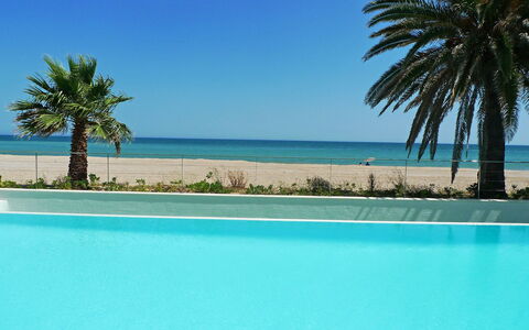 Marenia: Swimming Pool, Blue, Vacation, Tree, Tropics, Palm Tree, Sky, Caribbean, Sea, Azure