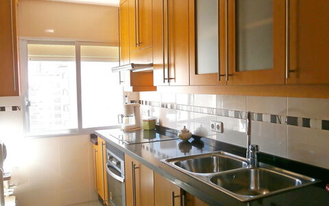 La Goleta: Countertop, Property, Cabinetry, Kitchen, Room, Furniture, Sink, Building, Interior Design, Real Estate