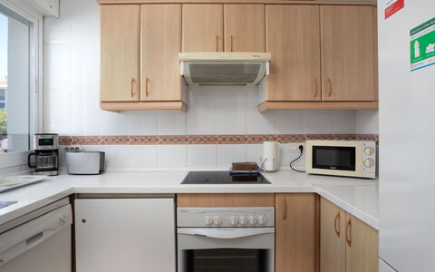 Lorcrimar: Kitchen, Countertop, Kitchen Appliance, Major Appliance, Cabinetry, Furniture, Kitchen Sink, Kitchen Stove, Interior Design, Flooring