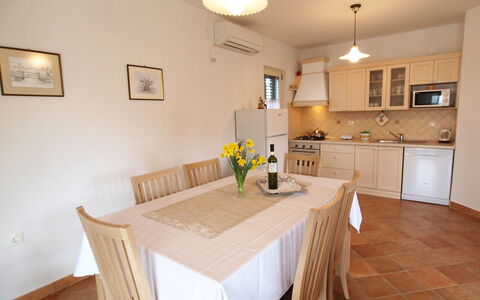 Mirela: Property, Room, Furniture, Building, Kitchen, Floor, Dining Room, Countertop, Interior Design, House