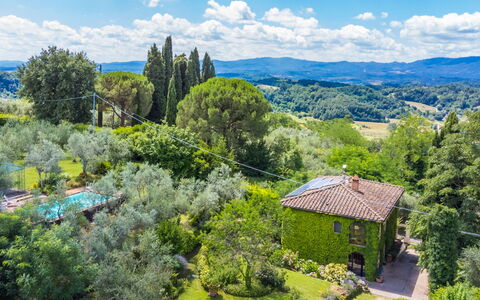Villa Vittoria: Cloud, Sky, Plant, Plant Community, Tree, Green, Natural Landscape, Land Lot, Residential Area, Grassland