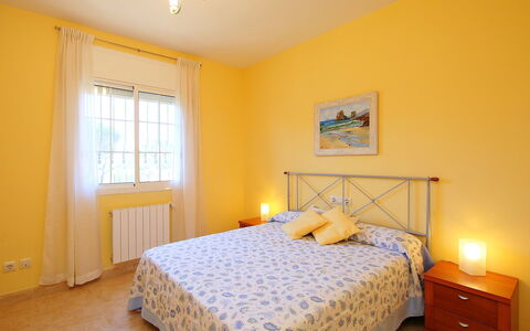 Marina: Bedroom, Bed, Furniture, Room, Bed Sheet, Property, Floor, Bed Frame, Bedding, Interior Design