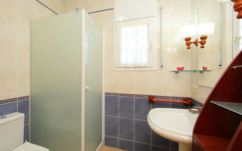 Marina: Bathroom, Room, Property, Interior Design, Tile, Real Estate, Architecture, House, Building, Floor