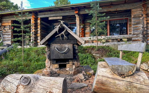 Nanguvilla: Wood, Cottage, Log Cabin, Forest, Shed, Garden Buildings, Larch, Woodland, Wood Stain