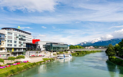 Techno-Park Villach: Plant, Furniture, Wood, Porch, Shade, Road Surface, Outdoor Furniture, Building, Chair, Interior Design