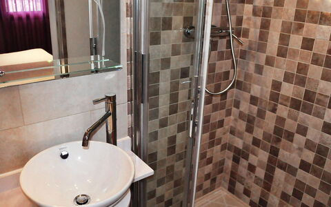 Astral: Bathroom, Property, Tile, Tap, Wall, Room, Bathroom Accessory, Plumbing Fixture, Toilet, Sink