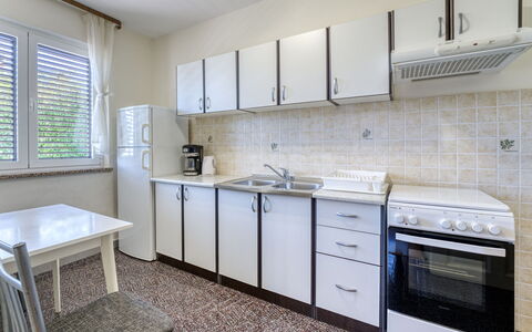 Franjo: Flooring, Interior Design, Floor, Furniture, Apartment, Room, Ceiling, Major Appliance, Kitchen, Countertop