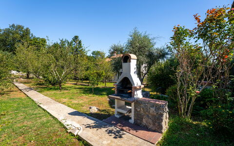 Opatija Ika 106: Shrub, Garden, Lawn, Landscaping, Shade, Yard, Backyard, Park