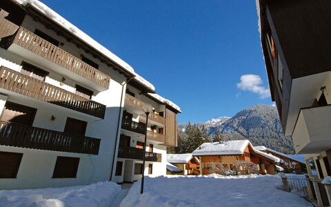 Canazei 270: Sky, Building, Property, Window, Snow, Cloud, House, Slope, Mountain, Mountainous Landforms