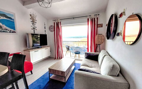 La Corniche: Furniture, Apartment, Home, Chair, Pillow, Linens, Throw Pillow, Hotel, Bedroom, Bed