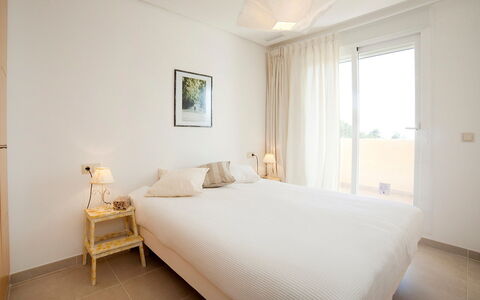 Altea 49: Bedroom, Room, Bed, Furniture, Property, Bed Sheet, Bed Frame, Bedding, Interior Design, Floor