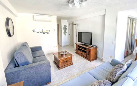 Don Lorenzo: Furniture, Flooring, Interior Design, Floor, Couch, Ceiling, Room, Living Room, Apartment, Home