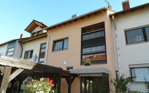 Weisenhorn: Plant, Building, Sky, Window, House, Flower, Flowerpot, Houseplant, Residential Area