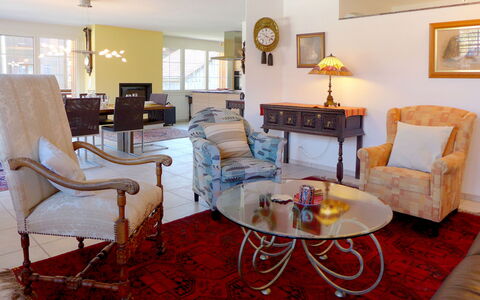 Wilderswil 112: Table, Furniture, Picture Frame, Chair, Couch, Comfort, Wood, Interior Design, Living Room, Flooring