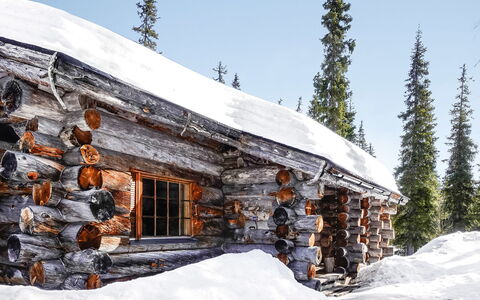 Luostonseita 3: Cottage, House, Home, Garden Buildings, Siding, Log Cabin, Farmhouse, Estate, Shed, Yard