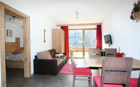 Längenfeld 380: Room, Property, Furniture, Building, Interior Design, House, Living Room, Floor, Table, Architecture