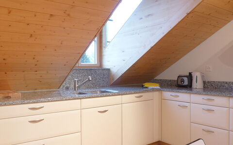 Mittaghorn Apt.8: Property, Room, Cabinetry, Furniture, Architecture, House, Interior Design, Kitchen, Building, Ceiling