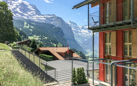Schweizerheim Apt.5: Mountainous Landforms, Mountain, Mountain Range, Property, Alps, House, Building, Slope, Real Estate, Hill Station
