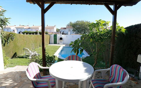 Montalt Viii: Property, Building, House, Patio, Backyard, Vacation, Real Estate, Room, Shade, Furniture