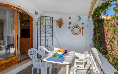 Casa Blanca: Furniture, Property, Plant, Table, Building, Azure, Wood, Chair, Interior Design, Yellow