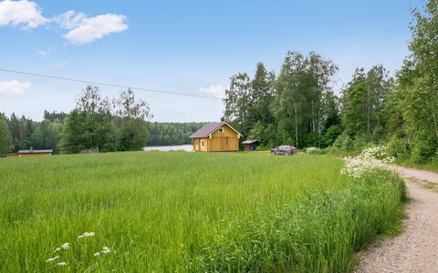 Ahvenranta: Tree, Bank, House, Cottage, Lake, Pond, Forest, Log Cabin
