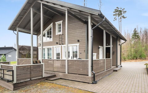 Villa Nummenranta 2: Wood, Siding, Home, Cottage, Porch, Log Cabin, Lumber, Shed, Deck, Plank