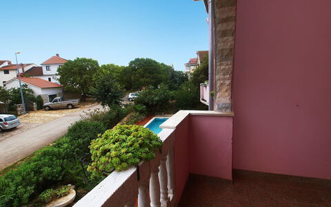 Rovinj 397: Property, Real Estate, Building, House, Residential Area, Architecture, Home, Apartment, Balcony, Sky