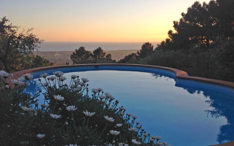 Villa Poggiobello: Swimming Pool, Water, Sky, Water Resources, Natural Landscape, Property, Wilderness, Tree, Reflection, Lake