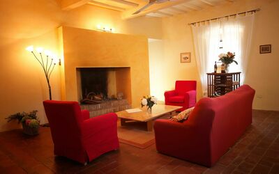 Chiostro: Living Room, Room, Interior Design, Furniture, Property, Floor, Building, Ceiling, Lighting, Wood Flooring