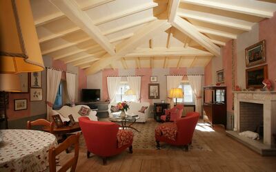 Magnolia: Room, Ceiling, Living Room, Property, Building, Interior Design, Furniture, Beam, Wood Flooring, Floor