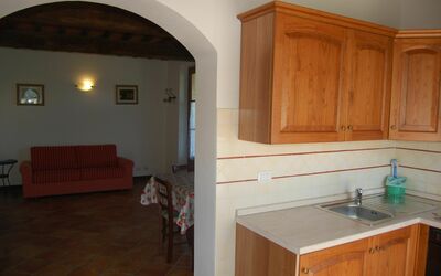 Fieno: Room, Property, Furniture, Cabinetry, Kitchen, Floor, House, Building, Countertop, Architecture